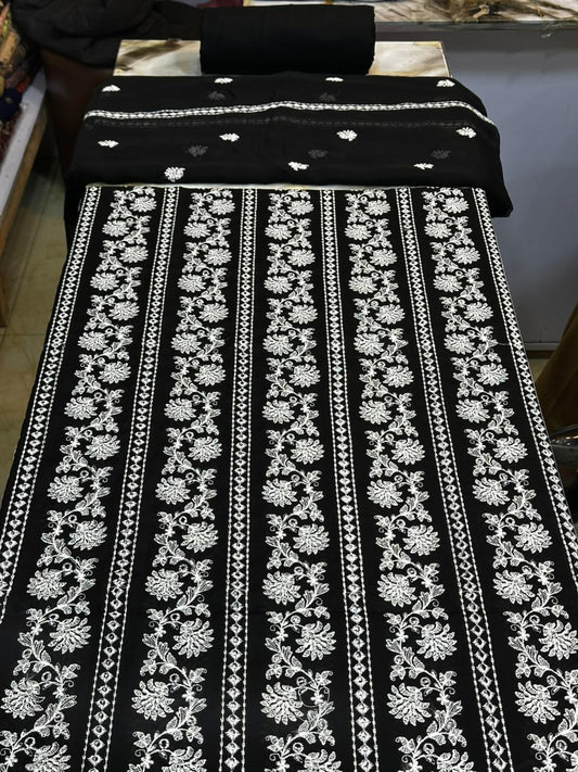 Lawn 3 piece embroidered