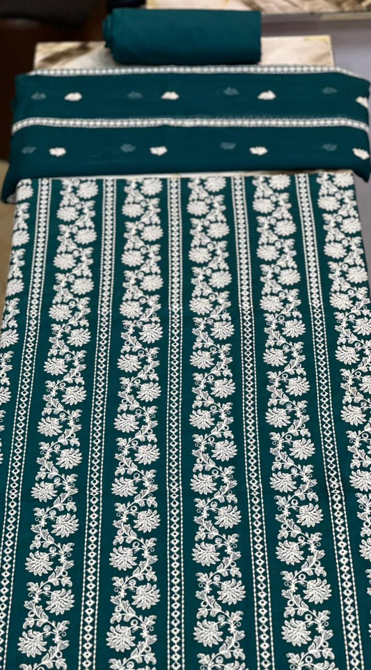 Lawn 3 piece embroidered