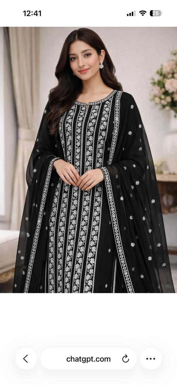 Lawn 3 piece embroidered