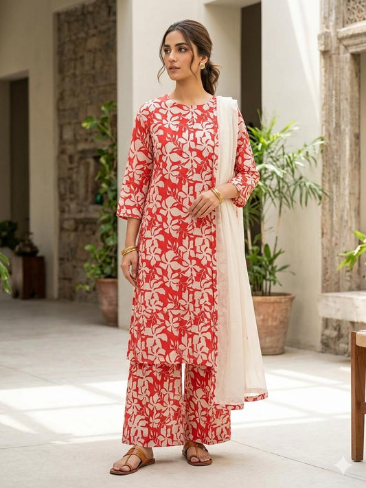 Lawn Two Piece Printed Suit