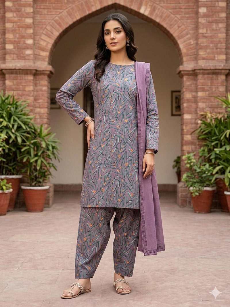 Lawn Two Piece Printed Suit