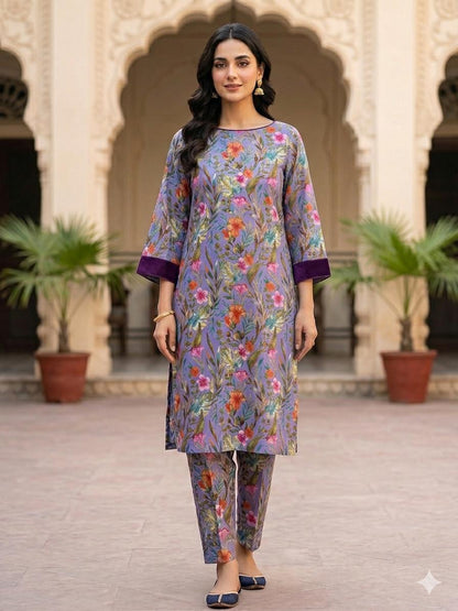 Lawn Two Piece Printed Suit