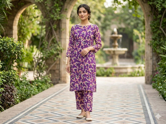 Lawn Two Piece Printed Suit