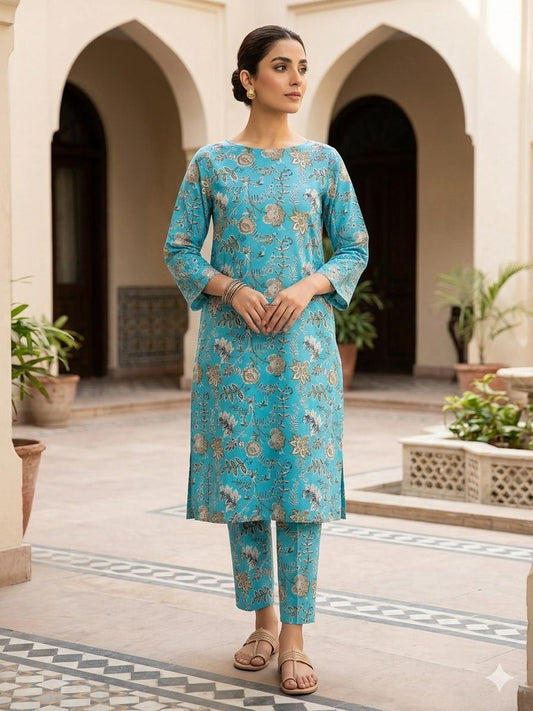 Lawn Two Piece Printed Suit