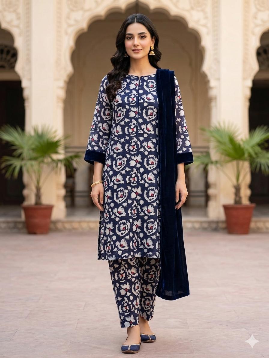 Lawn Two Piece Printed Suit