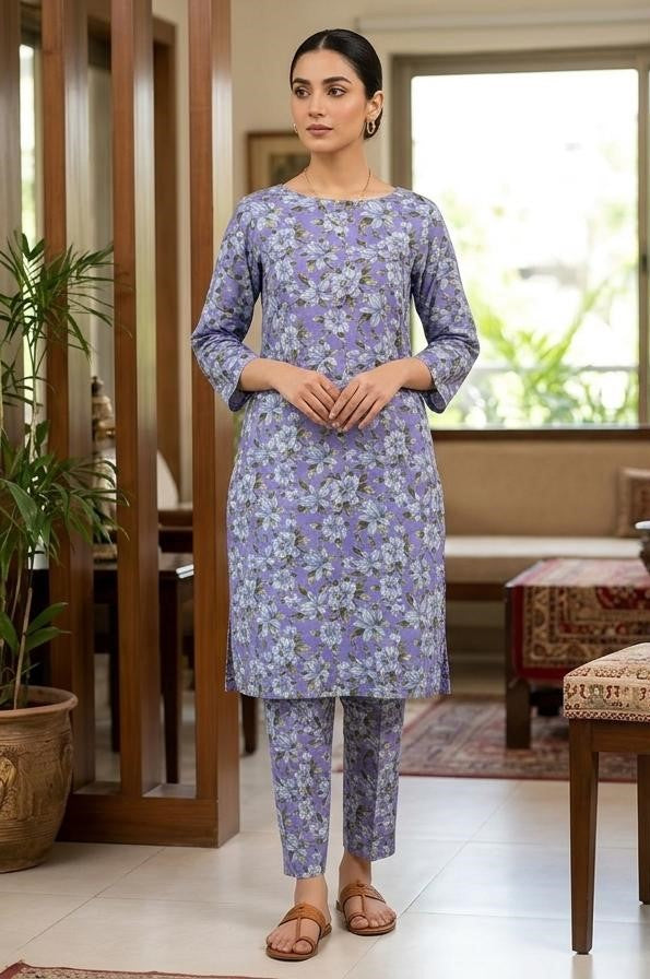 Lawn Two Piece Printed Suit