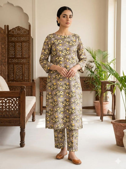 Lawn Two Piece Printed Suit